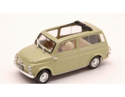 Brumm BM0424-04 FIAT 500 GIARDINIERA 1960 APERTA VERDE OASI 1:43 Modellino
