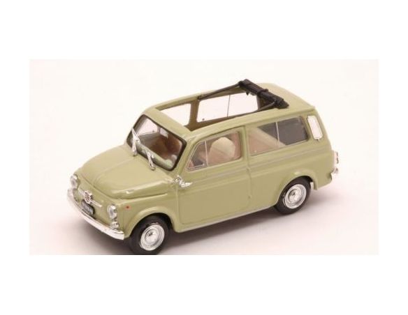 Brumm BM0424-04 FIAT 500 GIARDINIERA 1960 APERTA VERDE OASI 1:43 Modellino