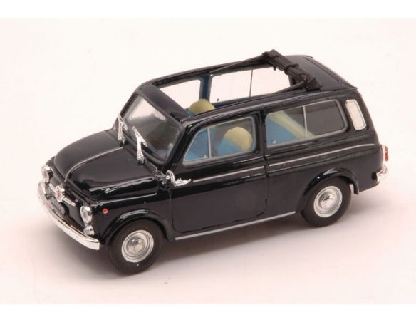 Brumm BM0424-06 FIAT 500 GIARDINIERA 1960 APERTA BLU SCURO 1:43 Modellino