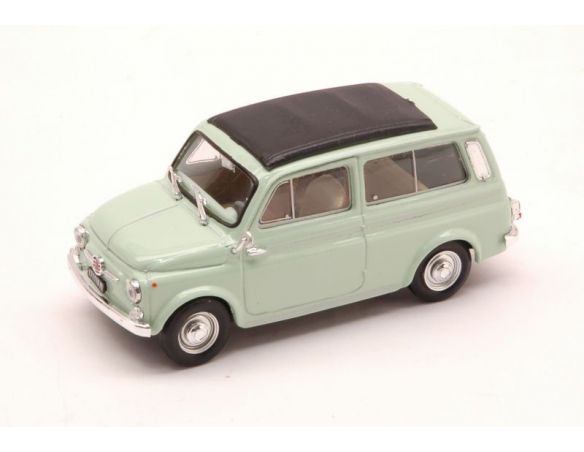 Brumm BM0425-03 FIAT 500 GIARDINIERA 1960 CHIUSA VERDE CHIARO 1:43 Modellino