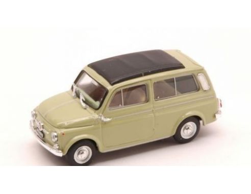 Brumm BM0425-04 FIAT 500 GIARDINIERA 1960 CHIUSA VERDE OASI 1:43 Modellino