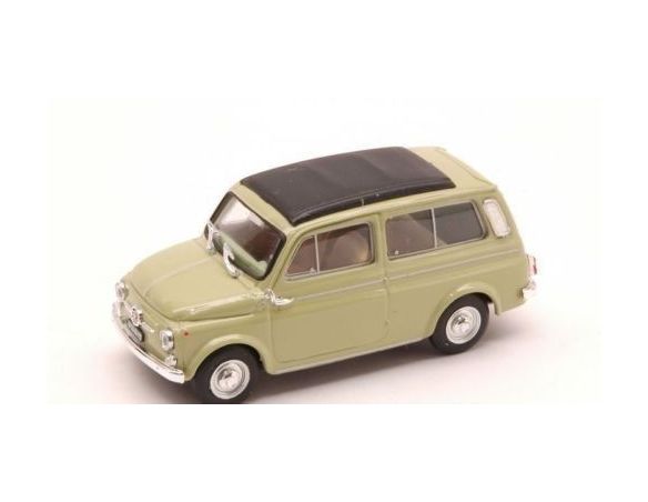 Brumm BM0425-04 FIAT 500 GIARDINIERA 1960 CHIUSA VERDE OASI 1:43 Modellino