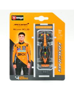 BBURAGO BU58001N MCLAREN MCL39 N.4 2025 LANDO NORRIS...