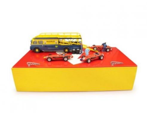 Brumm BMRTS03 FIAT 642 BARTOLETTI MASERATI RACE+ 3 MASERATI 250F ED.LIM.500 1:43 Modellino