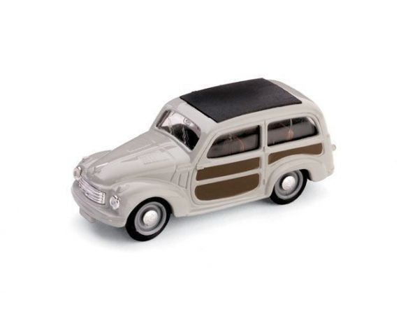 Brumm BM0029-03 FIAT 500 C BELVEDERE CHIUSA 1951 GRIGIO 1:43 Modellino