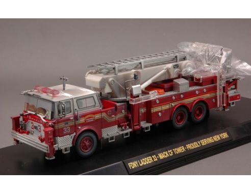 Code3 COD13037 FDNY VALIANT SERVICE LADDER 33 1:64 Modellino