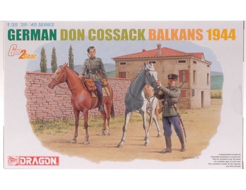 Dragon D6588 GERMAN DON COSSACK 1944 KIT 1:35 Modellino