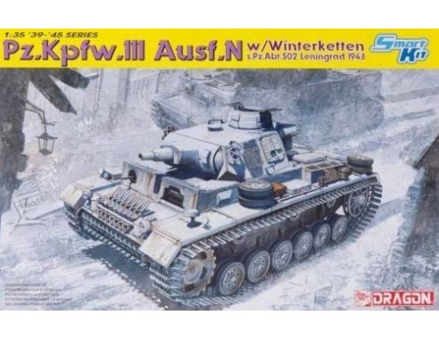 Dragon D6606 PZ KPFW III AUSF SPZABT 502 KIT 1:35 Modellino
