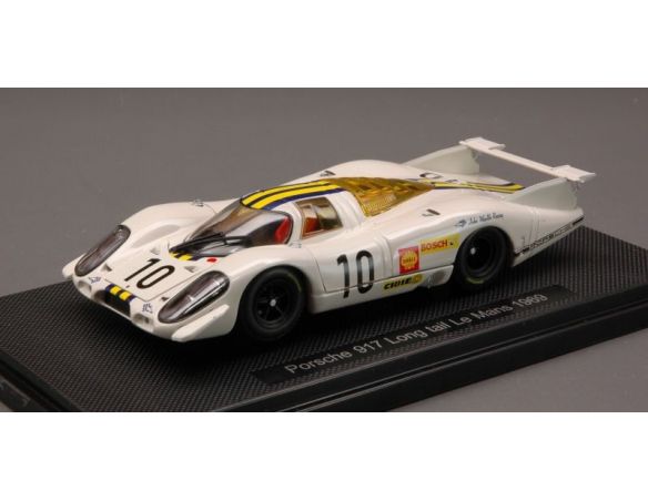 Ebbro EB43742 PORSCHE 917 N.10 DNF LM 1969 FATAL ACCIDENT J.WOOLFE-H.LINGE 1:43 Modellino