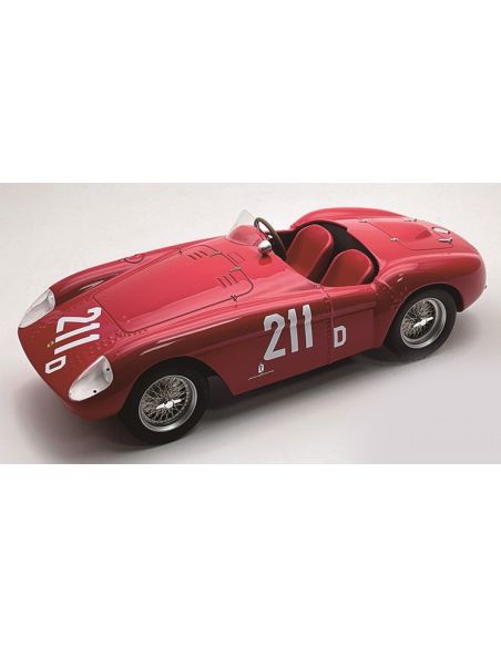 TECNOMODEL TMD18278F FERRARI 500 MONDIAL N.211 2nd SACRAMENTO 1956 R.GINTHER 1:18 Modellino