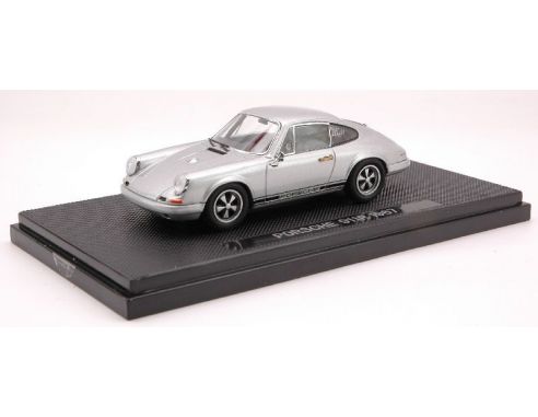 Ebbro EB44011 PORSCHE 911 R 1967 SILVER 1:43 Modellino