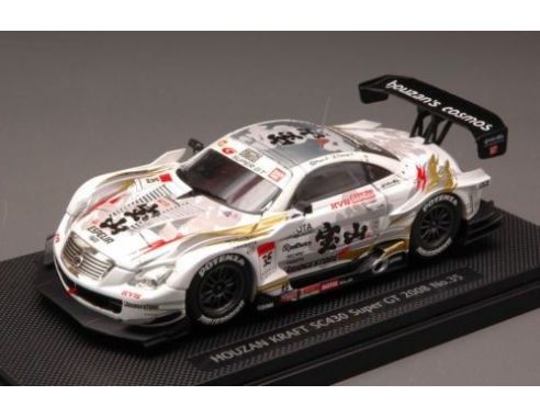 Ebbro EB44057 LEXUS SC430 N.35 HOUZAN KRAFT SUPER GT'08 1:43 Modellino