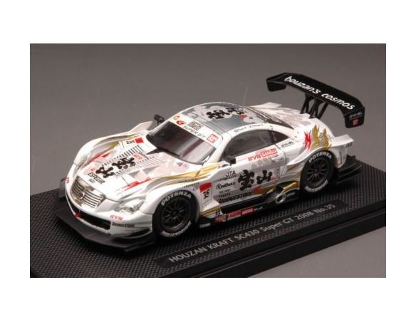 Ebbro EB44057 LEXUS SC430 N.35 HOUZAN KRAFT SUPER GT'08 1:43 Modellino