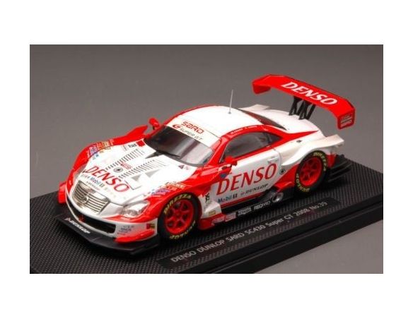 Ebbro EB44058 LEXUS SC430 N.39 DENSO DUNLOP SARD SUPER GT'08 1:43 Modellino