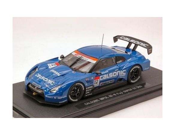Ebbro EB44124 NISSAN GT-R N.12 CALSONIC IMPUL SUPER GT 2008 1:43 Modellino