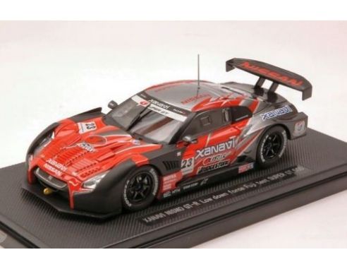 Ebbro EB44125 NISSAN GT-R N.23 XANAVI FUJI TEST SUPER GT 2008 1:43 Modellino
