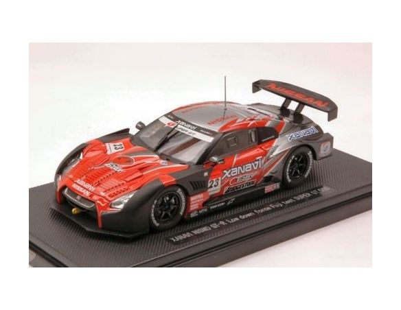 Ebbro EB44125 NISSAN GT-R N.23 XANAVI FUJI TEST SUPER GT 2008 1:43 Modellino