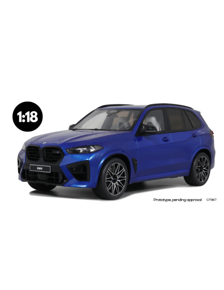GT SPIRIT GT967 BMW X5 M COMPETITION 2023 BLUE 1:18 Modellino