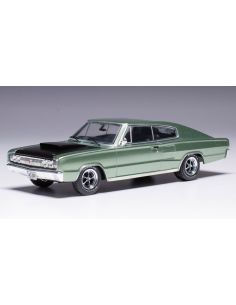 IXO MODEL CLC605 DODGE CHARGER 1967 LIGHT GREEN 1:43...