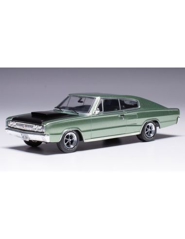 IXO MODEL CLC605 DODGE CHARGER 1967 LIGHT GREEN...