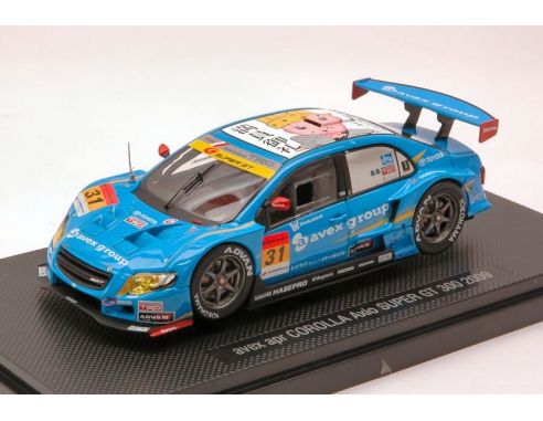 Ebbro EB44230 TOYOTA COROLLA N.31 SUPER GT 2009 1:43 Modellino