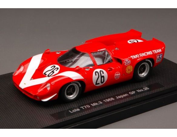 Ebbro EB44245 LOLA T70 MK3 N.26 JAPAN GP 1968 1:43 Modellino