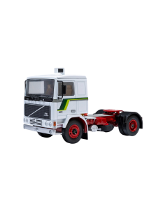 Ixo model VOLVO F10 1983 WHITE/GREEN 1:43 Modellino