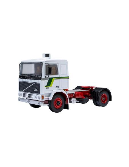 Ixo model VOLVO F10 1983 WHITE/GREEN 1:43 Modellino