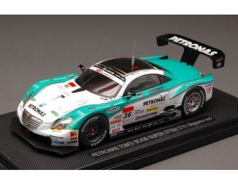 Ebbro EB44535 LEXUS SC430 N.36 OKOYAMA TEST SUPER GT 2011 1:43 Modellino