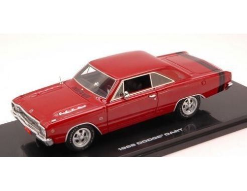 Highway 61 HGW43001 DODGE DART GTS 1968 CHARGER RED 1:43 Modellino