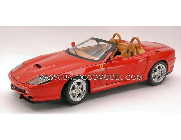 Hot Wheels HWN2054 FERRARI F 550 BARCHETTA '00 RED 1:18 Modellino