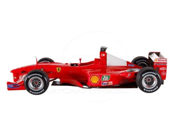 Hot Wheels HWN2074 FERRARI M.SCHUMACHER 2000 1:18 Modellino