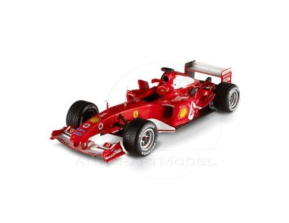 Hot Wheels HWN2078 FERRARI M.SCHUMACHER 2004 1:18 Modellino