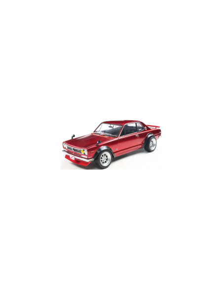 SOLIDO SL1813002 NISSAN SKYLINE (C10) HAKOSUKA SOLIDO WORKS 1970 MET.RED 1:18 Modellino