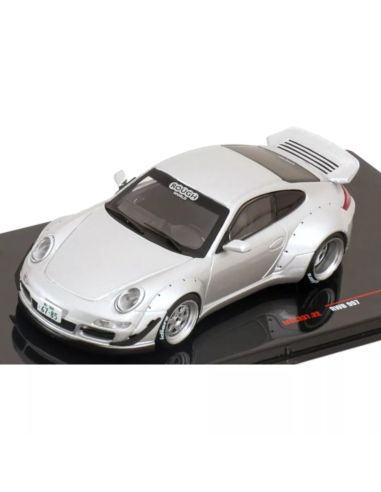 PORSCHE RWB 997 SILVER 1:43 Modellino