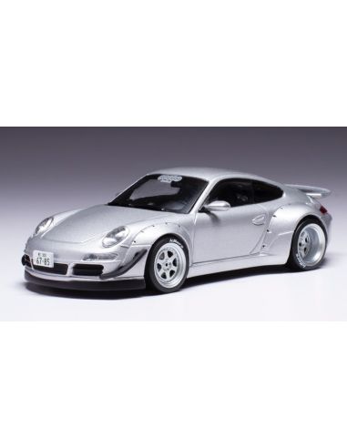 IXO MODEL MOC337 PORSCHE RWB 997 SILVER 1:43...
