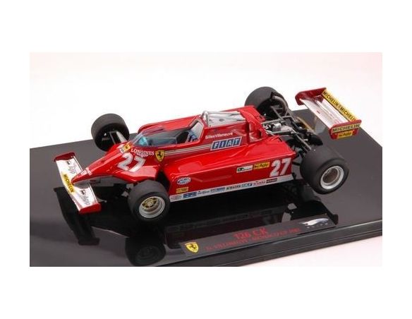 Hot Wheels HWT6269 FERRARI 126 CK J.VILLENEUVE'81 1:43 Modellino