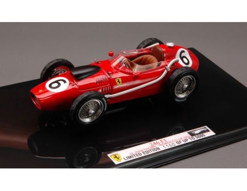 Hot Wheels HWT6277 FERRARI 246 M.HAWTHORN 1958 1:43 Modellino