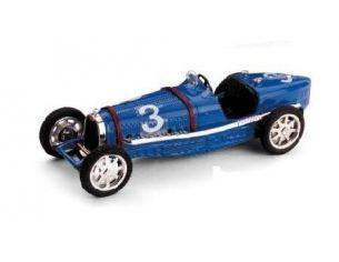 Brumm BM0042 BUGATTI T.NUVOLARI 1934 N.14 RETIRED FRANCE GP 1:43 Modellino