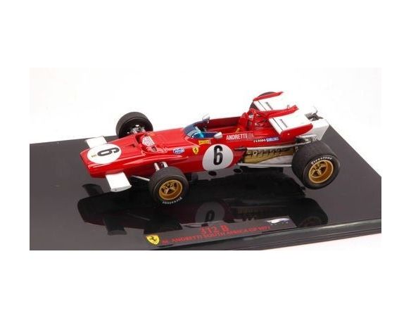Hot Wheels T6285 FERRARI MARIO ANDRETTI 1971 SUD AFRICA 1:43 Modellino