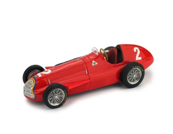 Brumm BM0043 ALFA ROMEO 159 J.M.FANGIO 1951 N.2 BELGIUM GP WORLD CHAMPION 1:43 Modellino