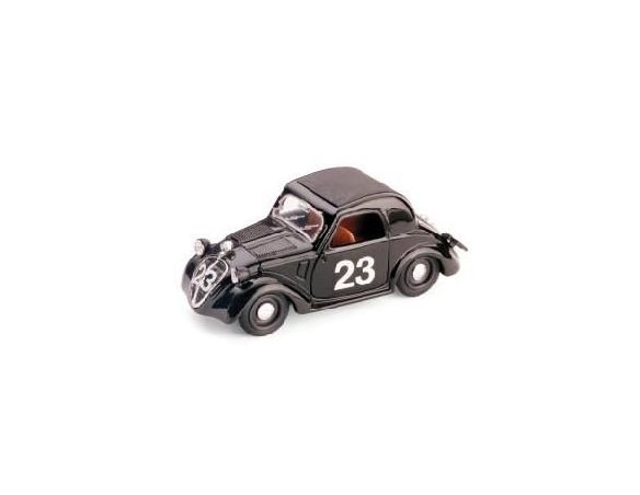 Brumm BM0047 FIAT 500 A N.23 MILLE MIGLIA 1937 1:43 Modellino