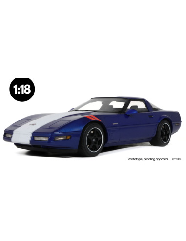 GT SPIRIT GT538 CHEVROLET CORVETTEC4 GRAN SPORT 1996 BLUE 1:18 Modellino