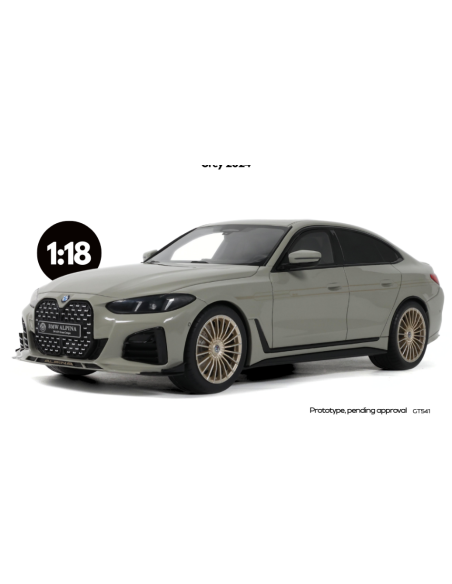 GT SPIRIT GT541 ALPINA B4 GT 2024 GREY 1:18 Modellino