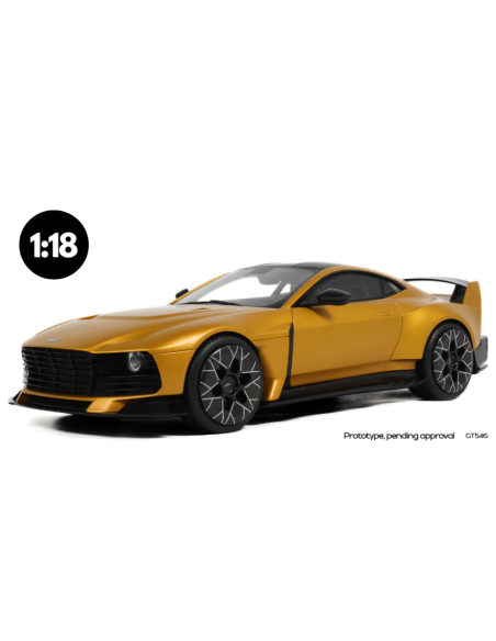 GT SPIRIT GT546 ASTON MARTIN VALIANTAURIC 2024 GOLD METALLIC 1:18 Modellino