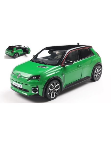 SOLIDO SL1812603 RENAULT 5 E-TECH 2024 GREEN POP 1:18 Modellino
