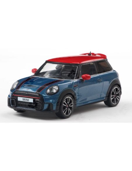 SOLIDO SL4315003 MINI COOPER JOHN COOPERWORKS 2023 ISLAND BLUE METALLIC 1:43 Modellino
