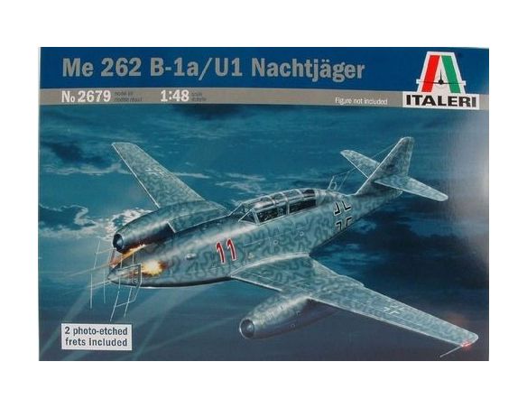 Italeri IT2679 ME 262 B 1 A/U 1 NACHTJAGER KIT 1:48 Modellino