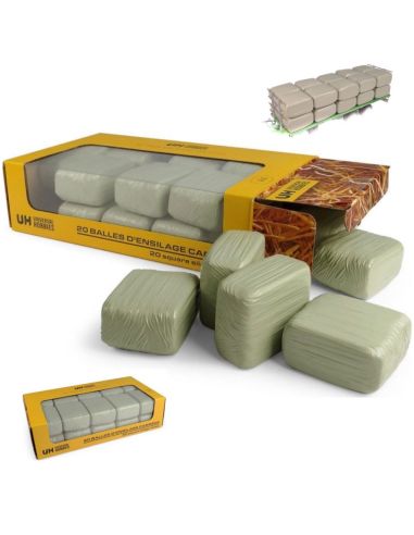 UNIVERSAL HOBBIES UH6881 SET 20 BALLE FIENO...