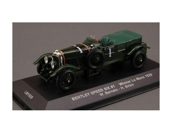 Ixo model LM1929 BENTLEY SPEED SIX N.1 WINNER LE MANS 1929 1:43 Modellino